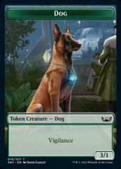 Fish // Dog Double-sided Token [Streets of New Capenna Tokens] | Devastation Store