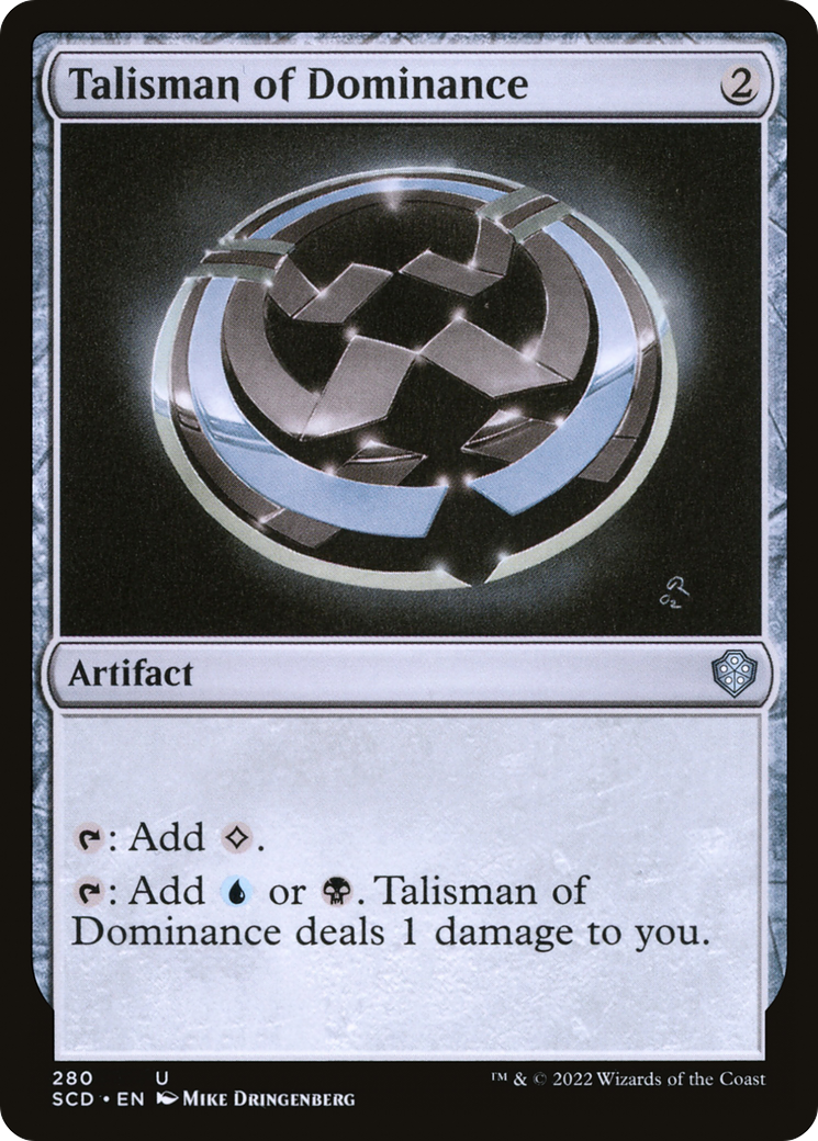 Talisman of Dominance [Starter Commander Decks] | Devastation Store