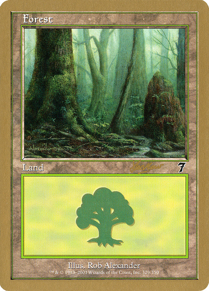 Forest (329) (Sim Han How) [World Championship Decks 2002] | Devastation Store