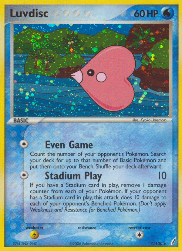 Luvdisc (7/100) [EX: Crystal Guardians] | Devastation Store