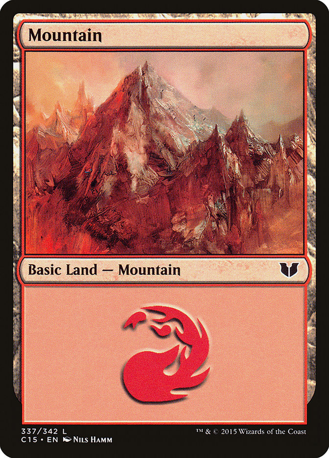 Mountain (337) [Commander 2015] | Devastation Store