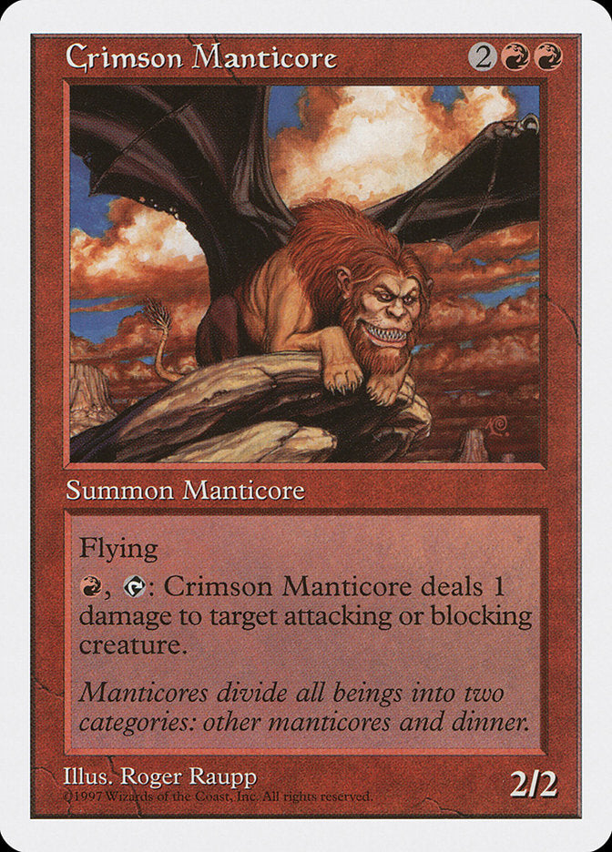 Crimson Manticore [Fifth Edition] - Devastation Store | Devastation Store