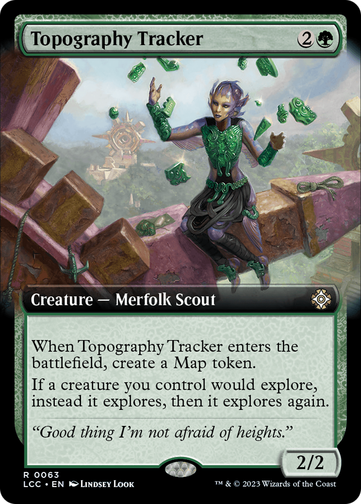Topography Tracker (Extended Art) [The Lost Caverns of Ixalan Commander] | Devastation Store
