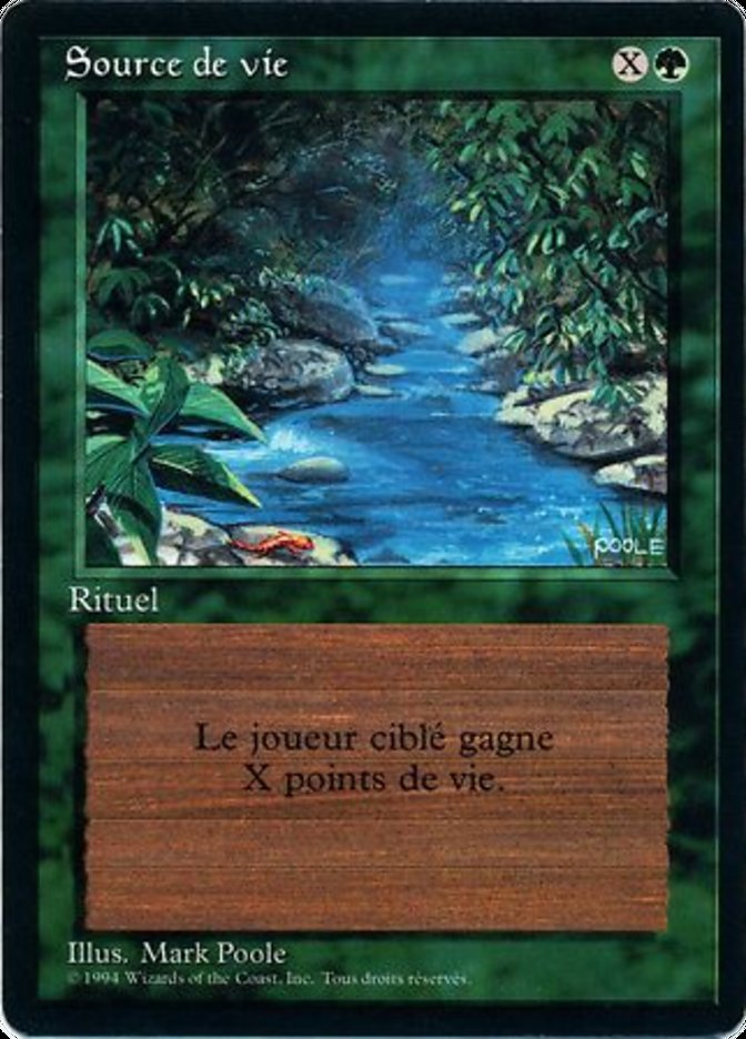 Stream of Life [Foreign Black Border] | Devastation Store