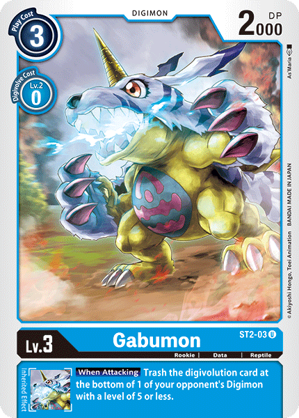 Gabumon [ST2-03] [Starter Deck: Cocytus Blue] | Devastation Store