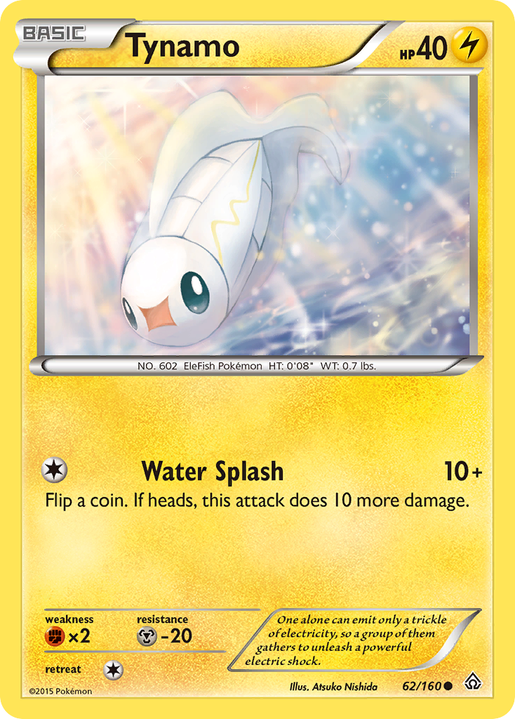 Tynamo (62/160) [XY: Primal Clash] | Devastation Store