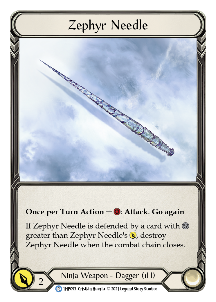 Zephyr Needle (Left) [1HP093] | Devastation Store