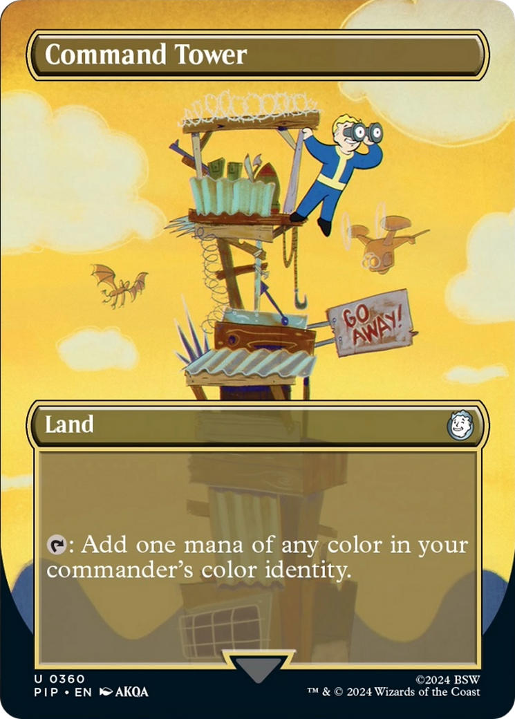 Command Tower (Borderless) [Fallout] | Devastation Store