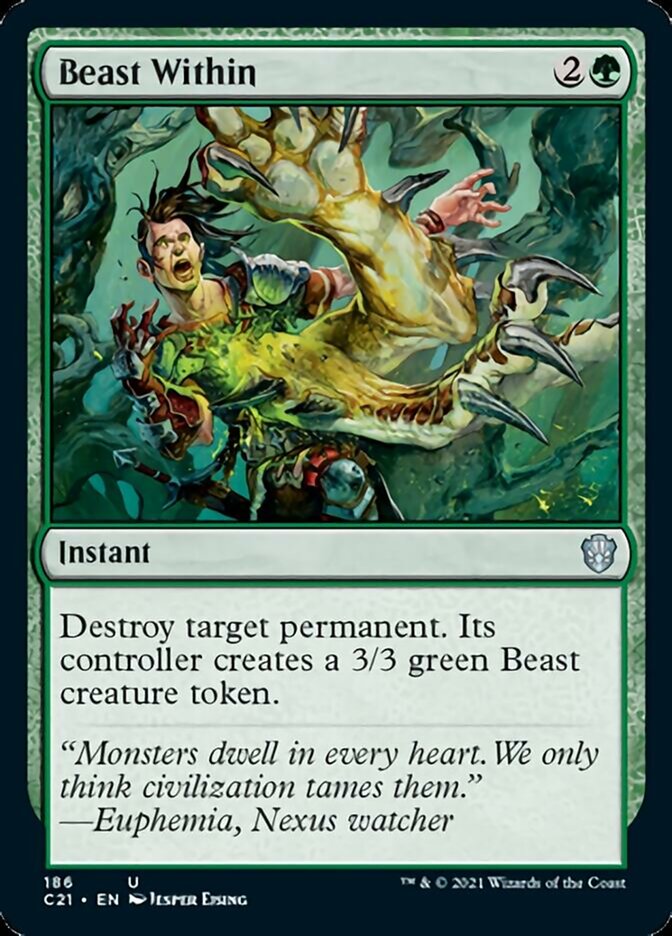 Beast Within [Commander 2021] | Devastation Store