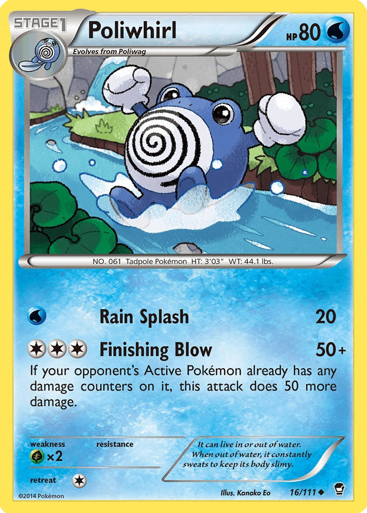 Poliwhirl (16/111) [XY: Furious Fists] | Devastation Store