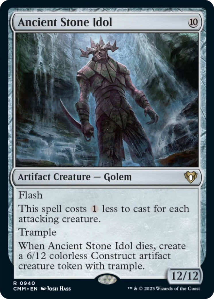 Ancient Stone Idol [Commander Masters] | Devastation Store