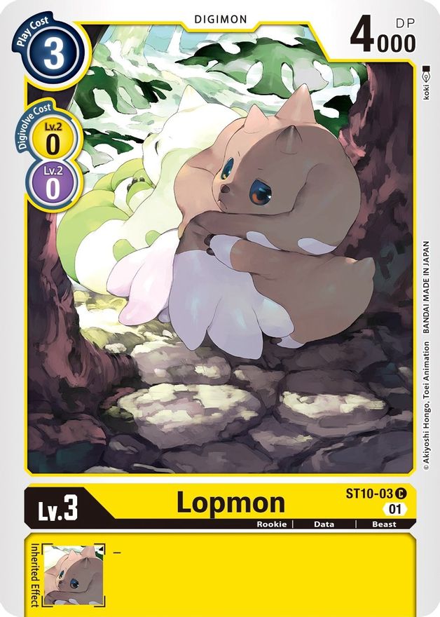Lopmon [ST10-03] [Starter Deck: Parallel World Tactician] | Devastation Store
