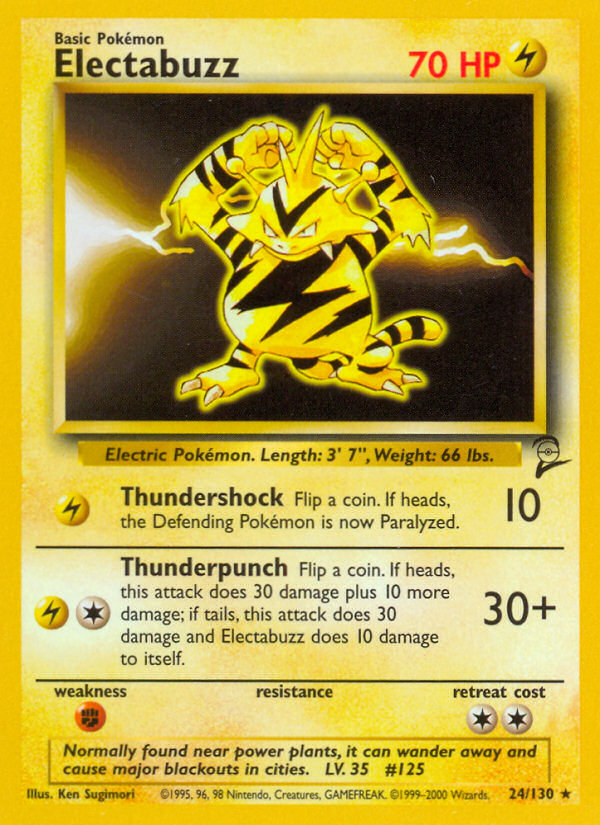 Electabuzz (24/130) [Base Set 2] | Devastation Store