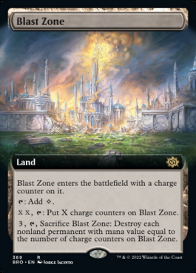 Blast Zone (Extended Art) [The Brothers' War] | Devastation Store