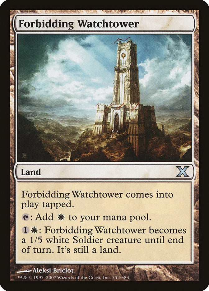 Forbidding Watchtower [Tenth Edition] - Devastation Store | Devastation Store