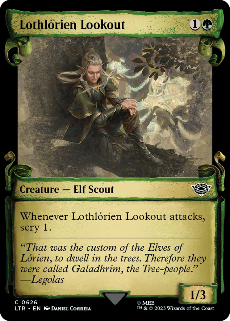 Lothlorien Lookout [The Lord of the Rings: Tales of Middle-Earth Showcase Scrolls] | Devastation Store