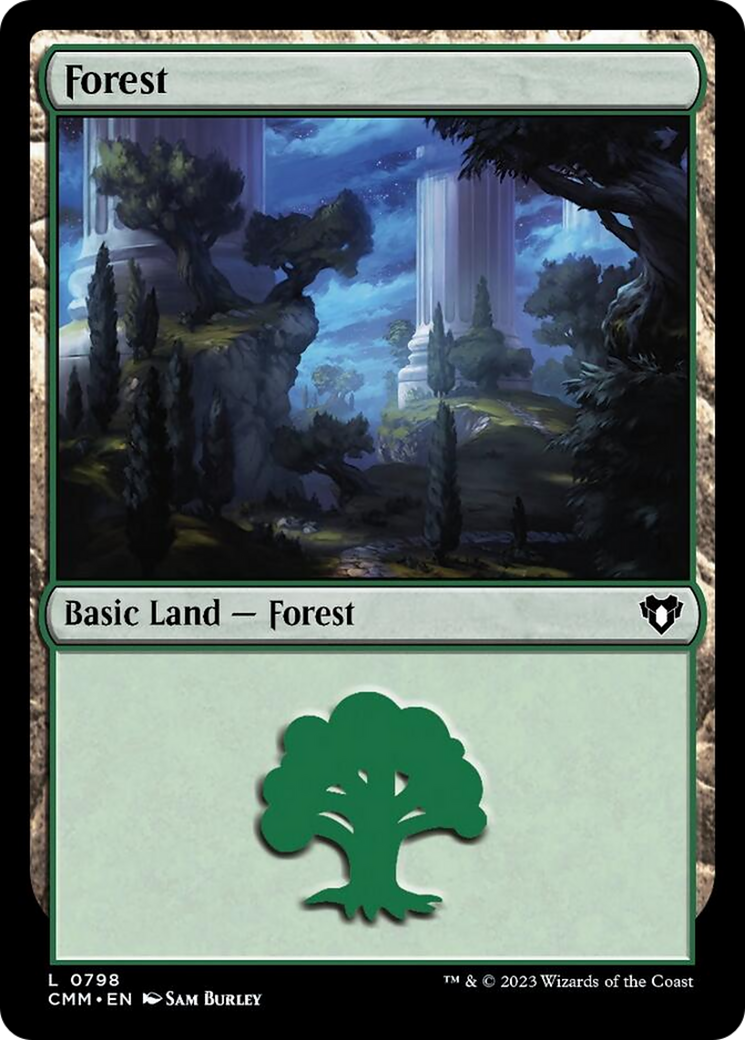 Forest (798) [Commander Masters] | Devastation Store