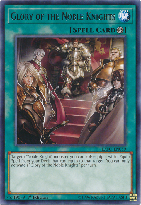 Glory of the Noble Knights [EXFO-EN059] Rare | Devastation Store