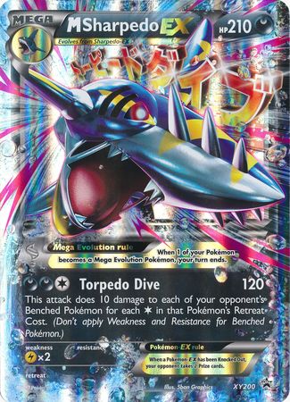 M Sharpedo EX (XY200) (Jumbo Card) [XY: Black Star Promos] | Devastation Store