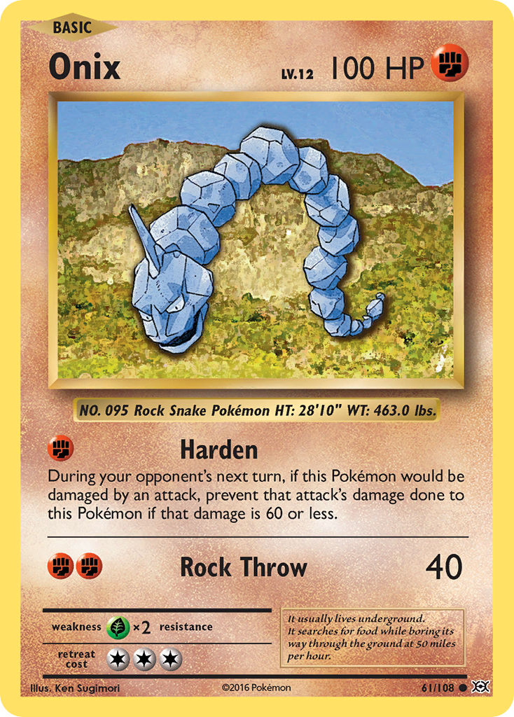 Onix (61/108) [XY: Evolutions] | Devastation Store