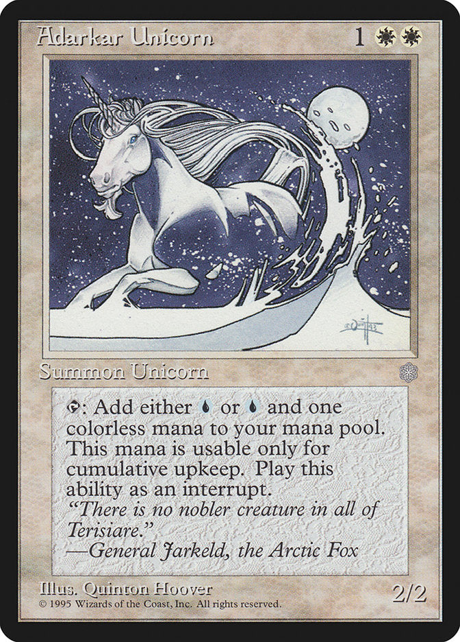 Adarkar Unicorn [Ice Age] - Devastation Store | Devastation Store