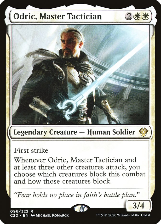 Odric, Master Tactician [Commander 2020] | Devastation Store