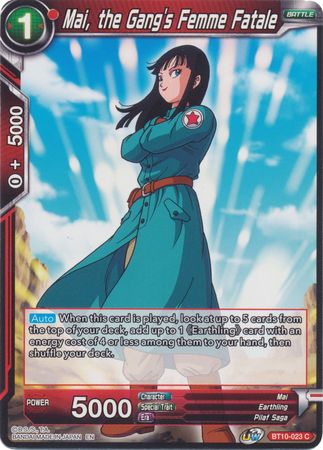 Mai, the Gang's Femme Fatale (BT10-023) [Rise of the Unison Warrior 2nd Edition] | Devastation Store