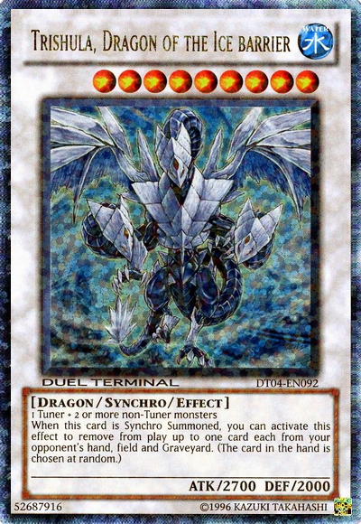 Trishula, Dragon of the Ice Barrier [DT04-EN092] Ultra Rare | Devastation Store