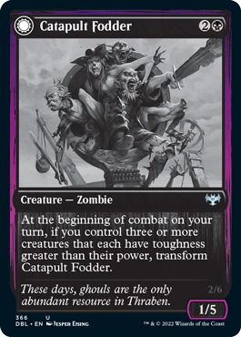 Catapult Fodder // Catapult Captain [Innistrad: Double Feature] | Devastation Store