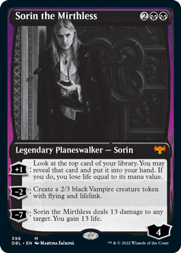 Sorin the Mirthless [Innistrad: Double Feature] | Devastation Store