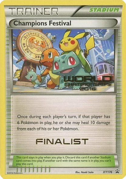 Champions Festival (XY176) (2016 Finalist) [XY: Black Star Promos] | Devastation Store