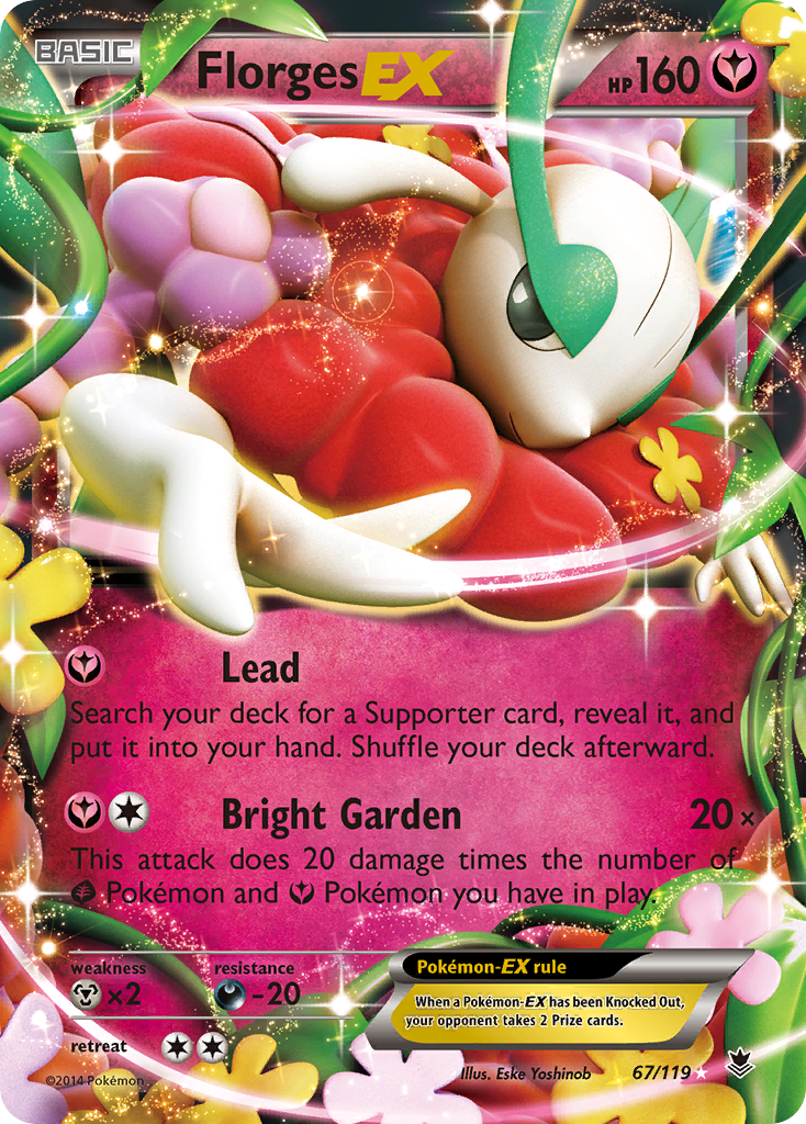 Florges EX (67/119) [XY: Phantom Forces] | Devastation Store