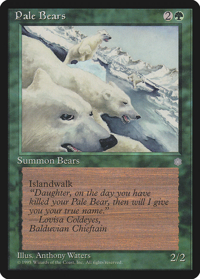 Pale Bears [Ice Age] - Devastation Store | Devastation Store