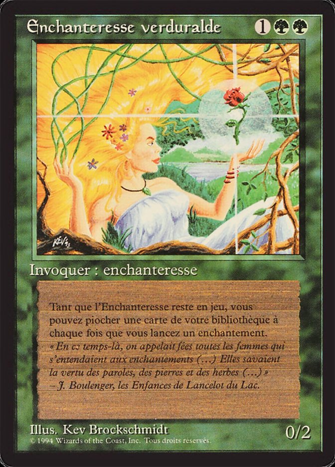 Verduran Enchantress [Foreign Black Border] | Devastation Store