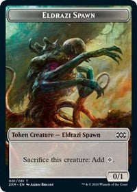 Eldrazi Spawn // Servo Double-sided Token [Double Masters Tokens] | Devastation Store