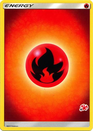 Fire Energy (Charizard Stamp #19) [Battle Academy 2020] | Devastation Store