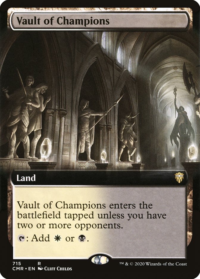 Vault of Champions (Extended) [Commander Legends] | Devastation Store
