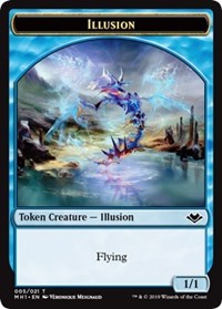 Illusion (005) // Elemental (009) Double-sided Token [Modern Horizons Tokens] | Devastation Store