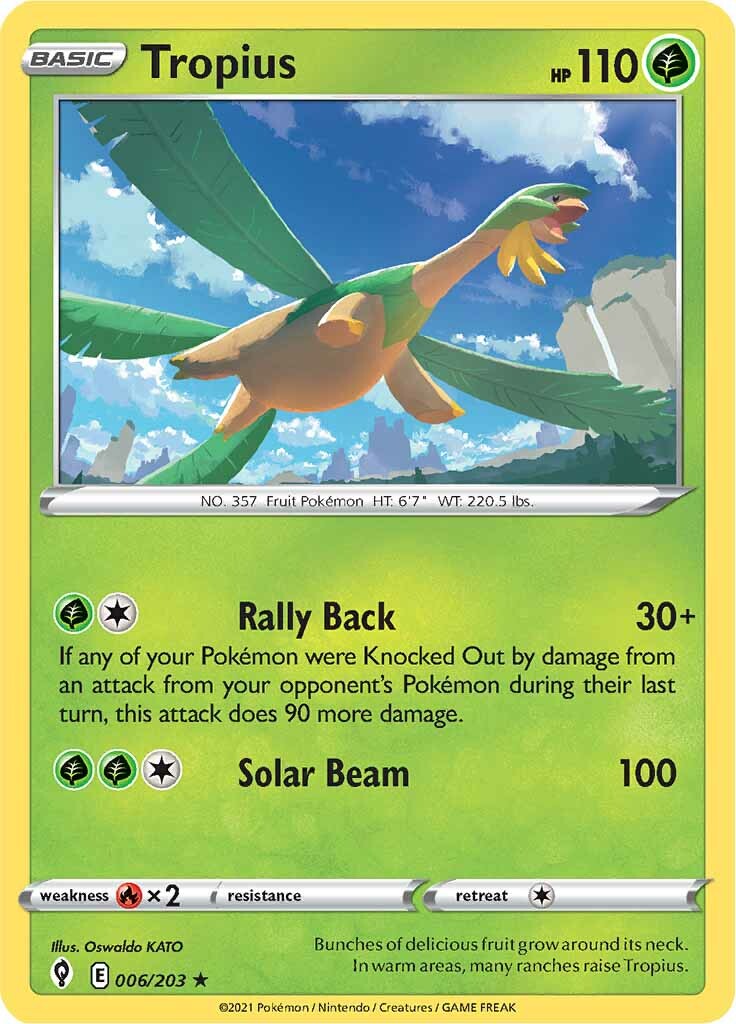 Tropius (006/203) [Sword & Shield: Evolving Skies] | Devastation Store