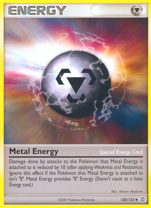Metal Energy (130/132) [Diamond & Pearl: Secret Wonders] | Devastation Store