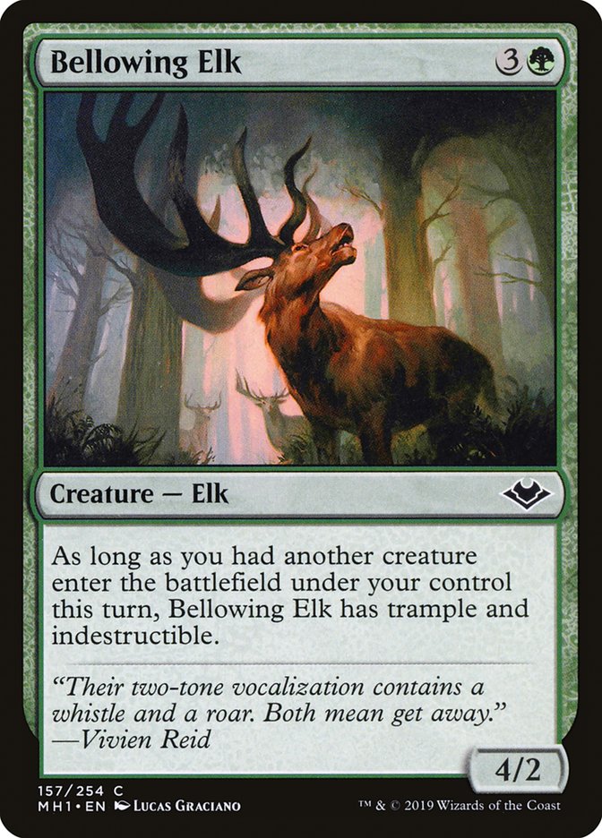 Bellowing Elk [Modern Horizons] | Devastation Store