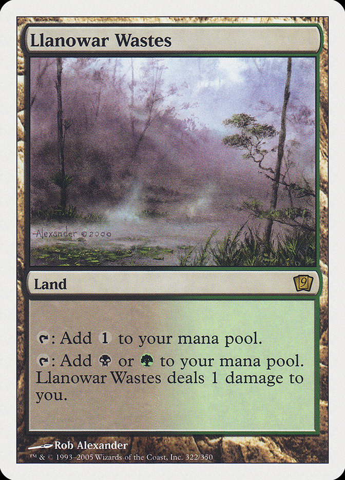 Llanowar Wastes [Ninth Edition] | Devastation Store
