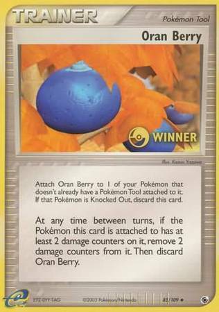 Oran Berry (85/109) (Winner) [EX: Ruby & Sapphire] | Devastation Store