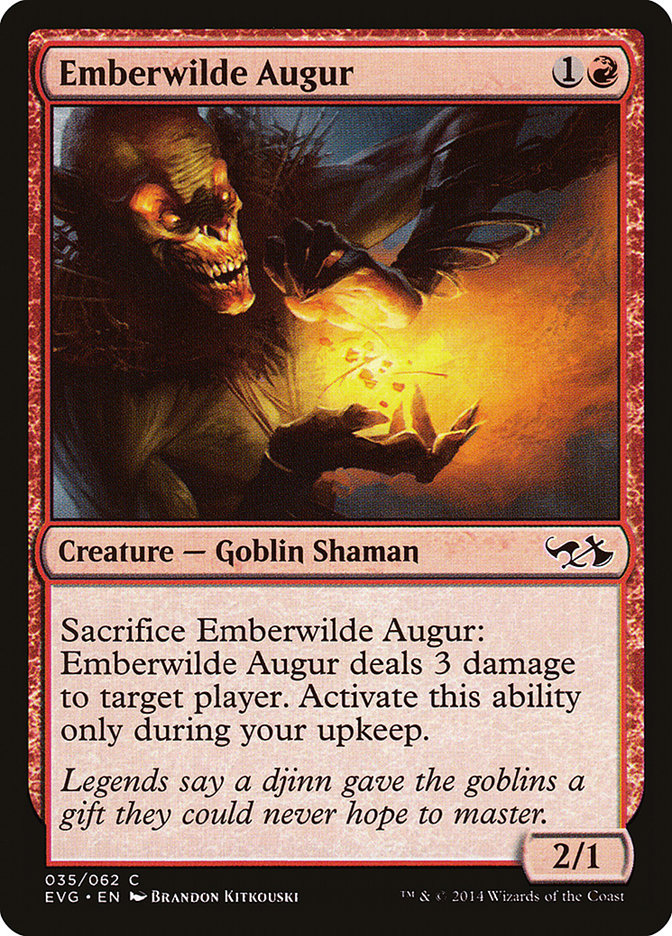 Emberwilde Augur (Elves vs. Goblins) [Duel Decks Anthology] | Devastation Store