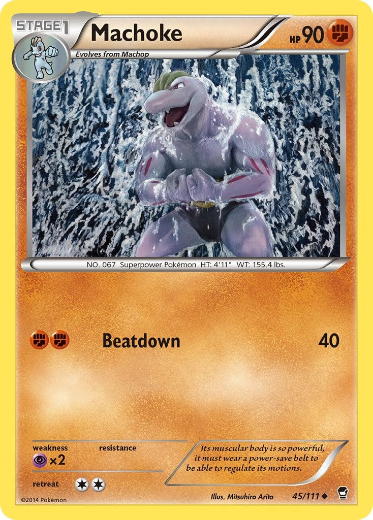 Machoke (45/111) [XY: Furious Fists] | Devastation Store