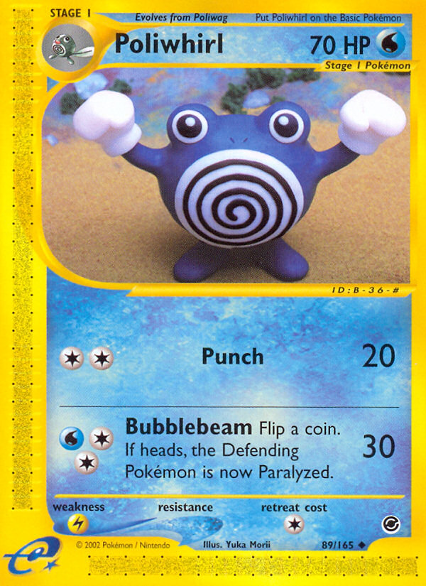 Poliwhirl (89/165) [Expedition: Base Set] | Devastation Store