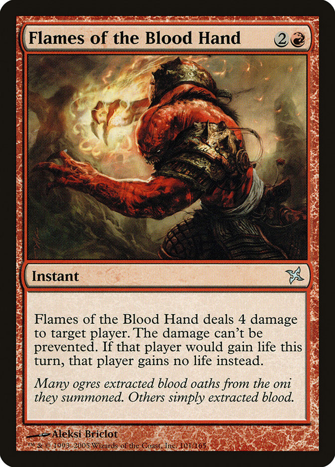 Flames of the Blood Hand [Betrayers of Kamigawa] | Devastation Store