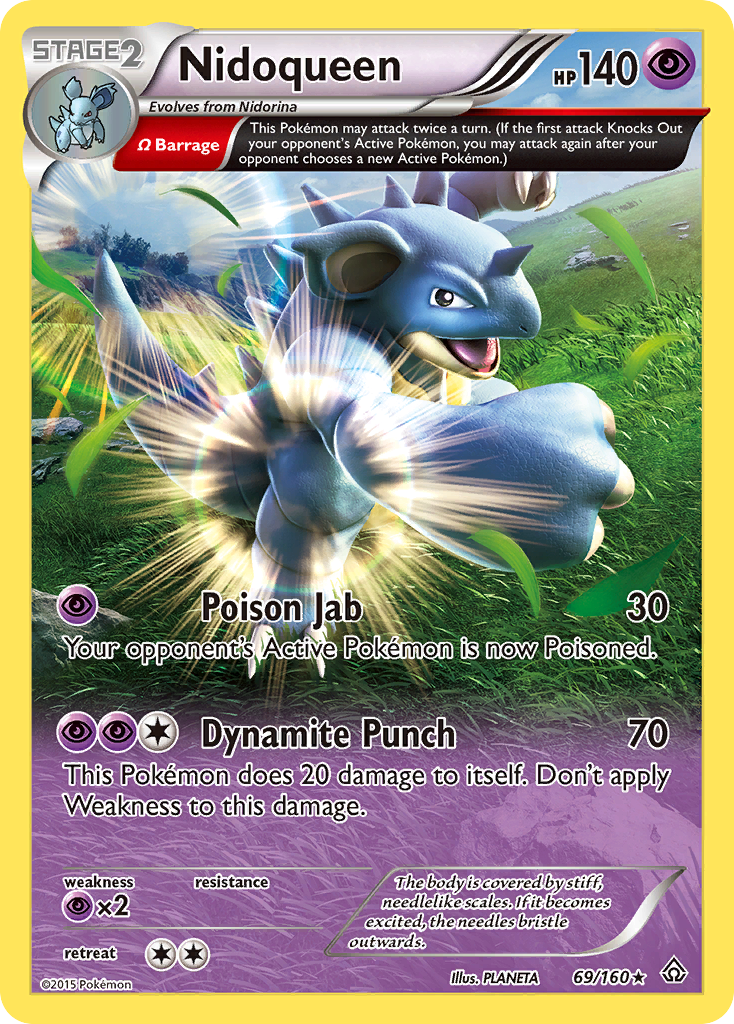 Nidoqueen (69/160) [XY: Primal Clash] | Devastation Store