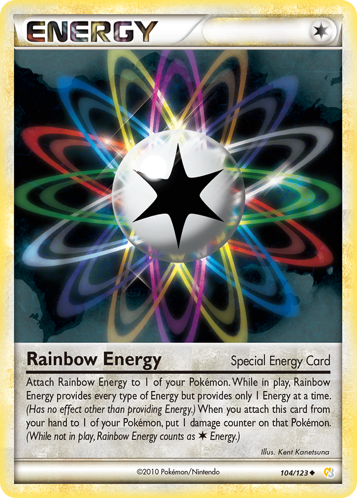 Rainbow Energy (104/123) [HeartGold & SoulSilver: Base Set] | Devastation Store