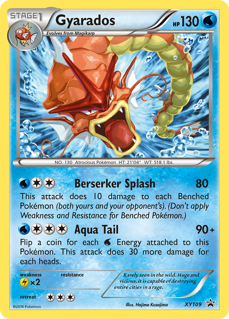 Gyarados (XY109) [XY: Black Star Promos] | Devastation Store